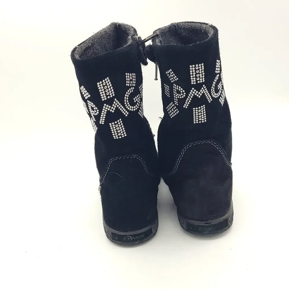 Prigimi black girls boots size 1